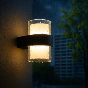 Aplica LED Exterior MIRA, 2 Surse de lumina, Lumina Calda, Negru - Img 3