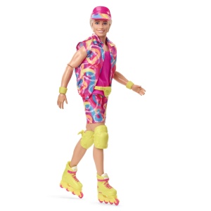 BARBIE THE MOVIE PAPUSA KEN CU PATINE CU ROTILE - Img 3