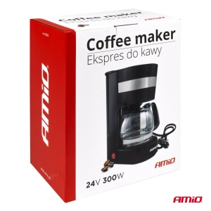 Cafetiera auto pentru TIR, Camion, Autocar, alimentare 24V, putere 300W, volum 650ml - Img 6