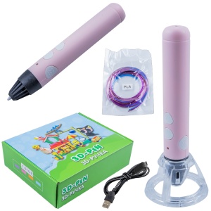 Creion 3D cu accesorii, incarcator USB - Img 1