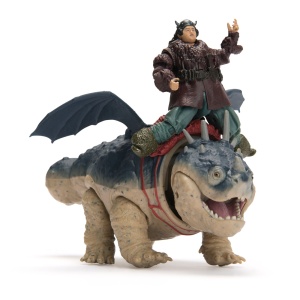 CUM SA ITI DRESEZI DRAGONUL SET DRAGON GRONCKLE SI FIGURINA VIKING FISHLEGS - Img 3