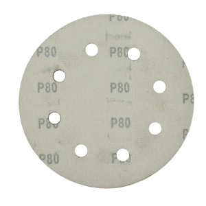 Disc abraziv pentru slefuitor cu excentric KD180.80 PROCRAFT (Set 10 buc) Diametru: 180 mm Granulatie: P80 - Img 2