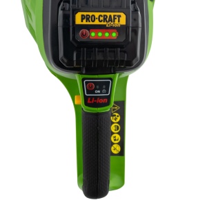 Drujba cu acumulator Procraft PKA 40LI, Li-ion, 40 V, 4.0 Ah, 5000 rotatii - Img 6