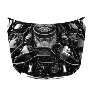 Folie Capota Auto "Hood Art" rezistenta la exterior, marime M (165 x 120cm) - Cod: AVX-CAPOTA-017M - Img 3