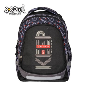 Ghiozdan anatomic LIGHT KEEP GOING ON, 41x28x21 cm S-COOL - Img 1