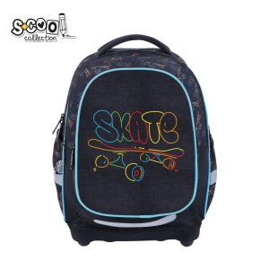 Ghiozdan anatomic SKATE, 39x33x18 cm - S-COOL - Img 1