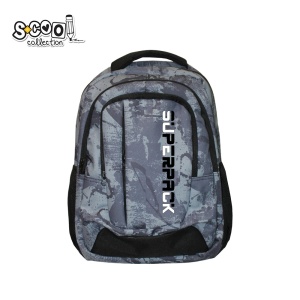 Ghiozdan compartiment laptop, SUPERPACK, 47x33x23 cm - S-COOL - Img 1