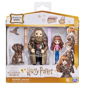 HARRY POTTER SET 2 FIGURINE RUBEUS HAGRID SI HERMIONE GRANGER - Img 1