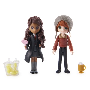 HARRY POTTER WIZARDING WORLD MAGICAL MINIS SET 2 FIGURINE RON SI PARVATI - Img 2