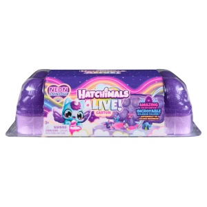 HATCHIMALS ALIVE NEON RAINBOW SET CARTON OUA - Img 1