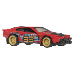 HOT WHEELS MASINUTA METALICA CU SISTEM PULL BACK DIMACHINNI VELOCE NIGHT BURNERZ SCARA 1:43 - Img 3