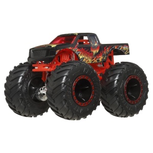 HOT WHEELS MONSTER TRUCK SI MASINUTA METALICA SCORCHER - Img 4