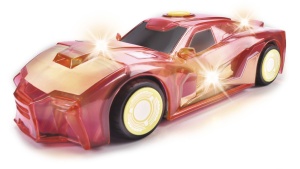JADA MARVEL MASINUTA LIGHT HERO IRON MAN CU SUNETE SI LUMINI SCARA 1:32 - Img 3