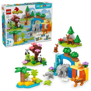LEGO DUPLO FAMILII DE ANIMALE SALBATICE 3 ÎN 1 10446 - Img 2