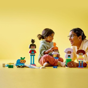 LEGO DUPLO OAMENI CONSTRUIBILI CU EMOTII MARI 10423 - Img 3