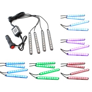 Lumini UnderCar LED - RGB pentru interior sau exterior cu Bluetooth - 12cm ZD65B - Img 1