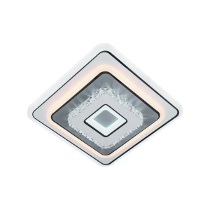 Lustra LED cu cristal ARABELA 35W, lumina Rece/Calda/Neutra, Alb - Img 3