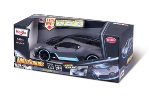 MAISTO MASINUTA CU SUNETE SI LUMINI BUGATTI DIVO SCARA 1 LA 24 - Img 1
