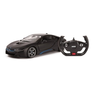 MASINA CU TELECOMANDA BMW I8 NEGRU SCARA 1 LA 14 - Img 1