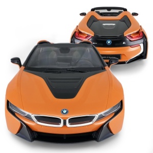 MASINA CU TELECOMANDA BMW I8 PORTOCALIE SCARA 1 LA 12 - Img 3