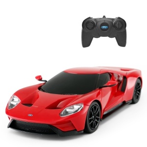 MASINA CU TELECOMANDA FORD GT ROSU SCARA 1 LA 24 - Img 2
