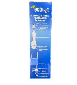 Mecanism complet WC cu actionare simpla si robinet flotor 3/8 , alimentare verticala, pentru rezervoarele ceramice - Img 3