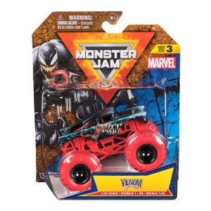 MONSTER JAM MARVEL CAMION GIGANT VENOM SCARA 1 LA 64 - Img 1