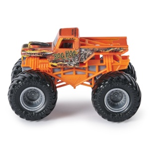 MONSTER JAM SET 2 MASINUTE METALICE BOG HOG SI KING SLING SCARA 1 LA 64 - Img 4