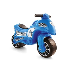Motocicleta fara pedale, albastru, 50x71x27 cm - Dolu - Img 1