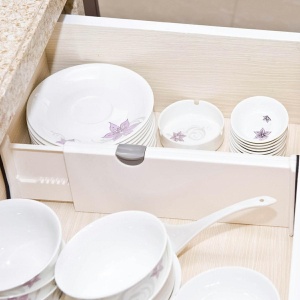 Organizator pliabil, reglabil pentru sertare, de la 27cm - 44cm - Img 1