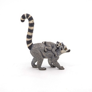 PAPO FIGURINA LEMUR CU PUI - Img 2