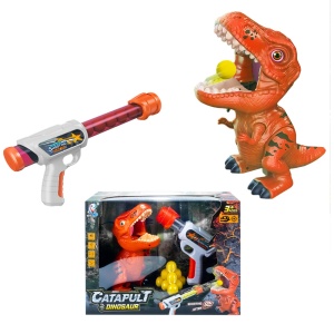 Pistol cu bile + tinta dinozaur - Img 1