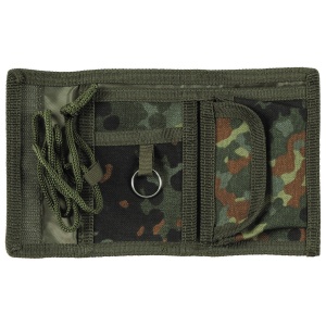 Portofel unisex, material textil, 14,5 x 10 x 1,5 cm, BW camo MFH - Img 2