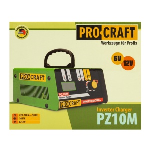 PROCRAFT PZ10M, Incarcator invertor auto - Img 5