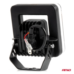 Proiector LED cu Angel Eye model AWL57, pozitie, semnalizare, faza lunga/scurta, pentru Off-Road, ATV, SSV, putere 45W, 8000lm, tensiune 9-36V, dimensiuni 114,5 x 114,5 x 51 mm - Img 7