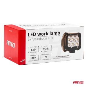 Proiector LED pentru Off-Road, ATV, SSV, culoare 6500K, 1440 lm, tensiune 9 - 36V, dimensiune 95 x 77 mm - Img 13