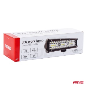 Proiector LED pentru Off-Road, ATV, SSV, culoare 6500K, 4800 lm, tensiune 9 - 36V, dimensiuni 240 x 74 mm - Img 12