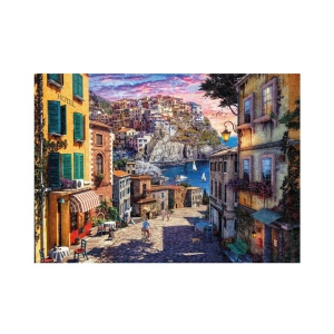 Puzzle 1000 piese, Riviera Italiana - DINO TOYS - Img 2