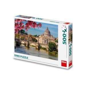 Puzzle 500 piese, Bazilica Sfantul Petru - DINO TOYS - Img 1