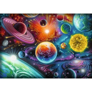 PUZZLE TREFL 1000 AVENTURA SPAȚIALĂ - Img 2