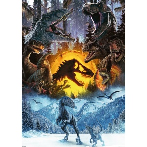 PUZZLE TREFL 1000 JURASSIC WORLD IN LUMEA JURASSIC PARK - Img 2