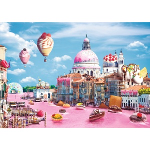 PUZZLE TREFL 1000 PRAJITURELE LA VENETIA - Img 2