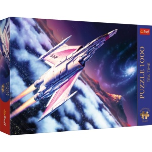 PUZZLE TREFL 1000 PREMIUM PLUS TEA TIME ZBOR IN SPATIU - Img 1