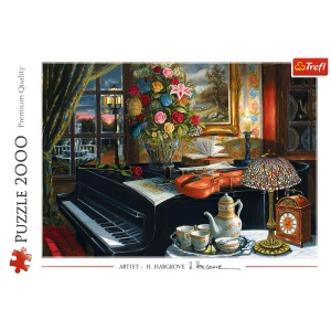 PUZZLE TREFL 2000 SUNETUL MUZICII - Img 3