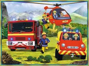 PUZZLE TREFL 2IN1 MEMO POMPIERII IN ACTIUNE - Img 2