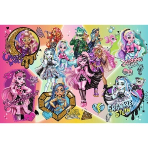 PUZZLE TREFL 300 MONSTER HIGH ZOMBI IN TOP - Img 2