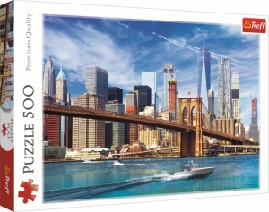 PUZZLE TREFL 500 PRIVELISTE DIN NEW YORK - Img 1