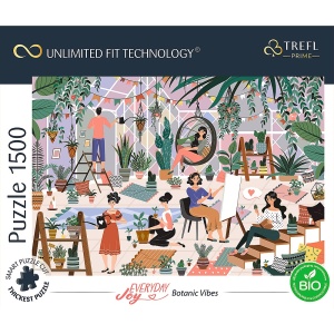PUZZLE TREFL UFT 1500 VIBE BOTANIC - Img 3