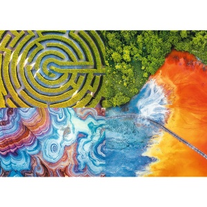 PUZZLE TREFL UFT 500 LABIRINTURI DE CULORI - Img 2