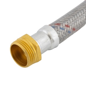 Racord cu husa PVC presiune antivibrant pentru hidrofor 1", lungime 60 cm ELEFANT EH-60 - Img 2